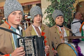 Participant of the festival of the theatrical and vertepnoe action