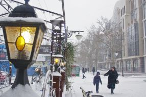 Сніг у Херсоні