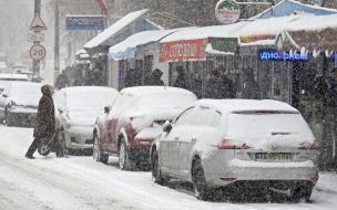Снігопад в Києві