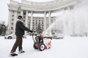 Снегоочистительная техника в Киеве