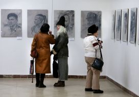 Виставка «Портрети добровольців на війні»