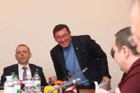 Сергій Пашинський і Юрій Луценко