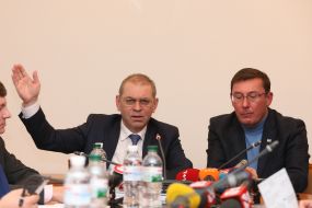 Сергій Пашинський і Юрій Луценко