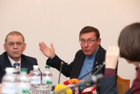 Сергій Пашинський і Юрій Луценко