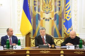 Андрій Парубій, Петро Порошенко та Олександр Турчинов