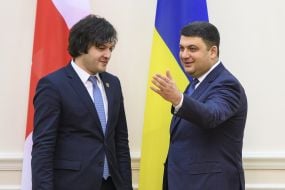 Володимир Гройсман та Іраклій Кобахідзе