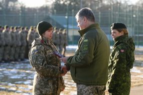 Petro Poroshenko awarded Tatyana Zhytomirets