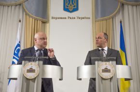 Andrey Parubiy and Georg Tsereteli