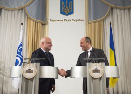 Andrey Parubiy and Georg Tsereteli