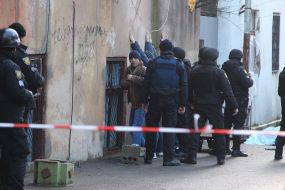 The place of shootout in Odessa