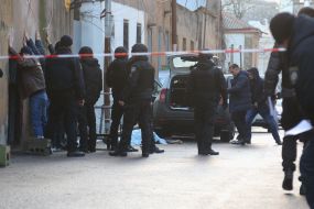 The place of shootout in Odessa