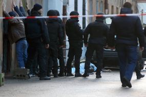 The place of shootout in Odessa