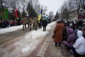 Церемонія прощання із військовим Сергієм Івановим