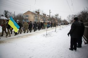 Церемонія прощання із військовим Сергієм Івановим