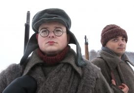 Shooting of the film "Steps of 1918. Protection"