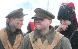 Shooting of the film "Steps of 1918. Protection"