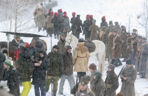 Shooting of the film "Steps of 1918. Protection"