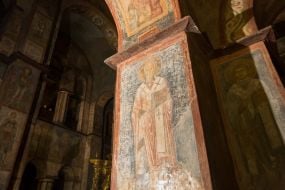 Saint Nicholas Fresco in St. Sophia Cathedral