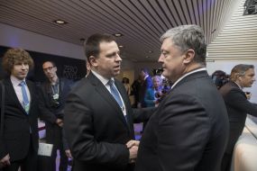 Petro Poroshenko, Jüri Ratas