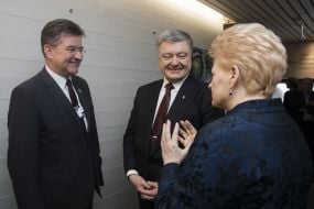 Petro Poroshenko, Dalia Grybauskaitė