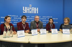 Участники пресс-конференции