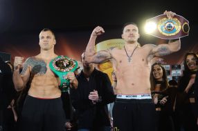 Mairis Briedis and Alexander Usik