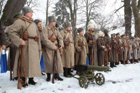 Историческая реконструкция «Бой за станцию Круты"