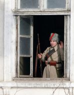 Историческая реконструкция «Бой за станцию Круты"