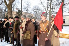 Историческая реконструкция «Бой за станцию Круты" 