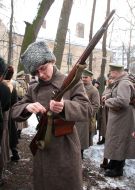 Историческая реконструкция «Бой за станцию Круты"