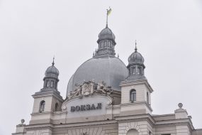 Railway station in Lviv