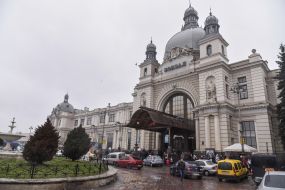 Railway station in Lviv