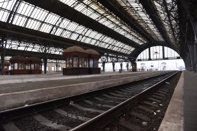 Railway station in Lviv