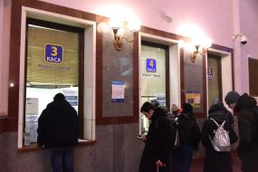 Railway station in Lviv