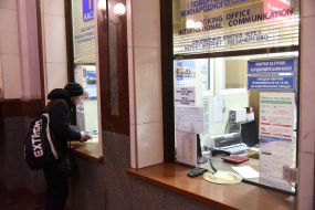 Railway station in Lviv
