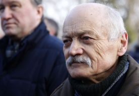 Participants in the March of Memory Heroes Krut