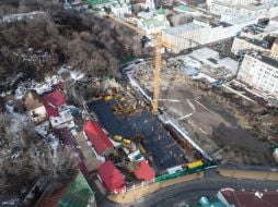 Будівельні роботи на Андріїхвському узвозі