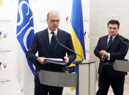 Angelino Alfano and Pavlo Klimkin