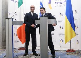 Angelino Alfano and Pavlo Klimkin