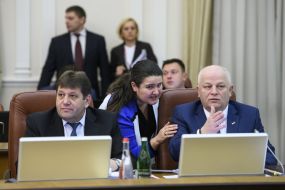 Владимир Кистион, Оксана Маркарова и Степан Кубив