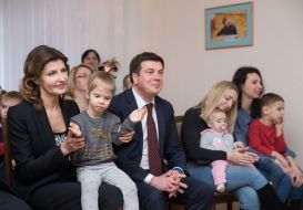 Марина Порошенко и Геннадий Зубко