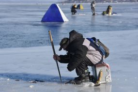 Winter fishing