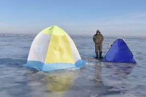 Tents for winter fishing