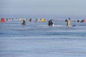 Winter fishing