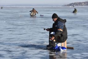 Winter fishing