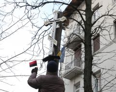 Демонтаж креста