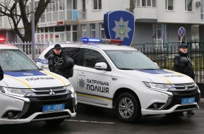 The officers of the patrol police took the oath