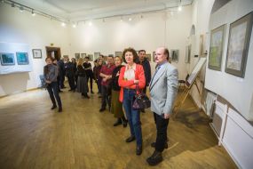 Visitors of the exhibition