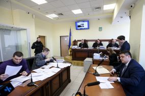 The court session in the case of architect Alexander Gorban