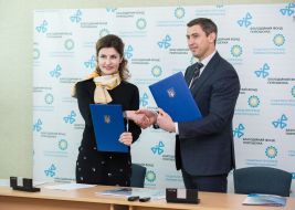 Marina Poroshenko and Yuri Tkachenko